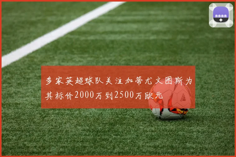 多家英超球队关注加蒂尤文图斯为其标价2000万到2500万欧元